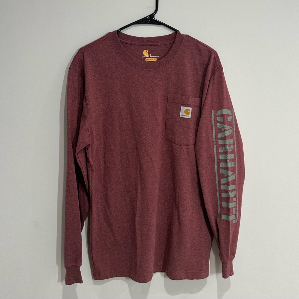 Carhartt original fit long sleeve. Size Small